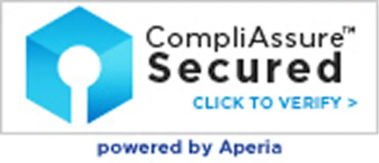 Insignia de certificación CompliAssure Secured